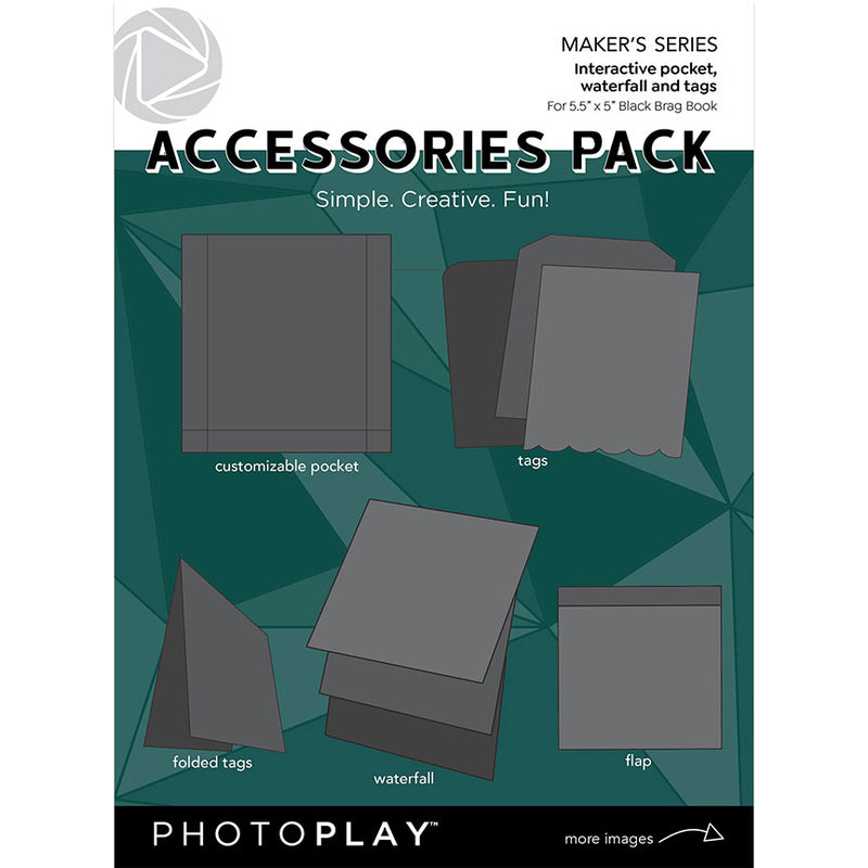 Brag Book Accessory Pack (Black) - PhotoPlay