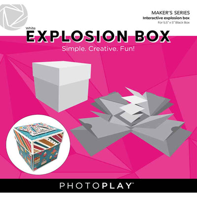 Maker's Series Explosion Box (White) - PhotoPlay