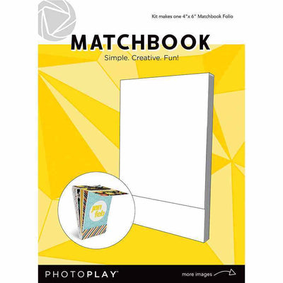 Maker's Series Matchbook (4" x 6", White) - PhotoPlay