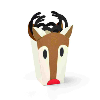 Reindeer Bag Thinlits Die Set - Jordan Caderao - Sizzix - Clearance