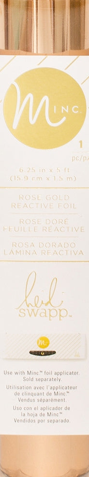 Gold Minc Reactive Foil 6" x 60"by Heidi Swapp packaging