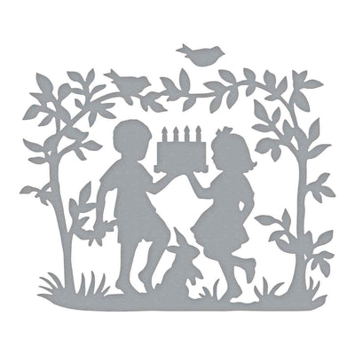 SHAPEABILITIES WE BRING HAPPY WISHES ETCHED DIES HAPPY BY SHARYN SOWELL