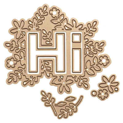 Floral Hi Etched Dies - Die D-Lites - Spellbinders - Clearance