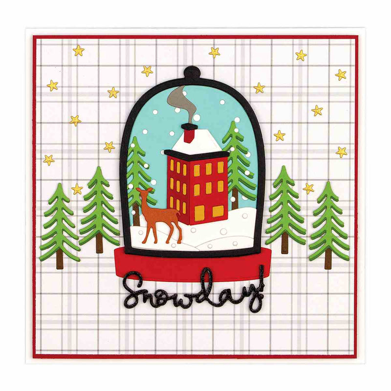 Santa’s Workshop Etched Dies - Shapeabilities -2019 Holiday - Spellbinders - Clearance