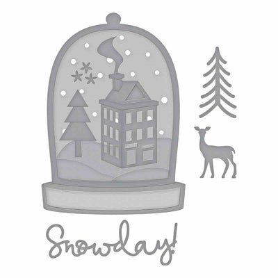 Santa’s Workshop Etched Dies - Shapeabilities -2019 Holiday - Spellbinders - Clearance
