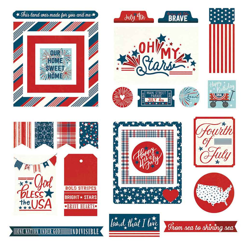 Stars & Stripes Ephemera - Michelle Coleman - PhotoPlay