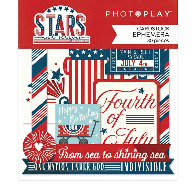 Stars & Stripes Ephemera - Michelle Coleman - PhotoPlay