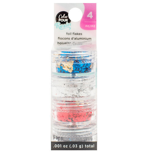 Reversible Foil Flakes Mix-ins - Color Pour Resin - American Crafts - Clearance