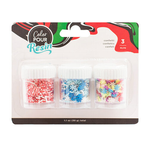 Holiday Clay Confetti-Color Pour Resin-Color Pour Resin