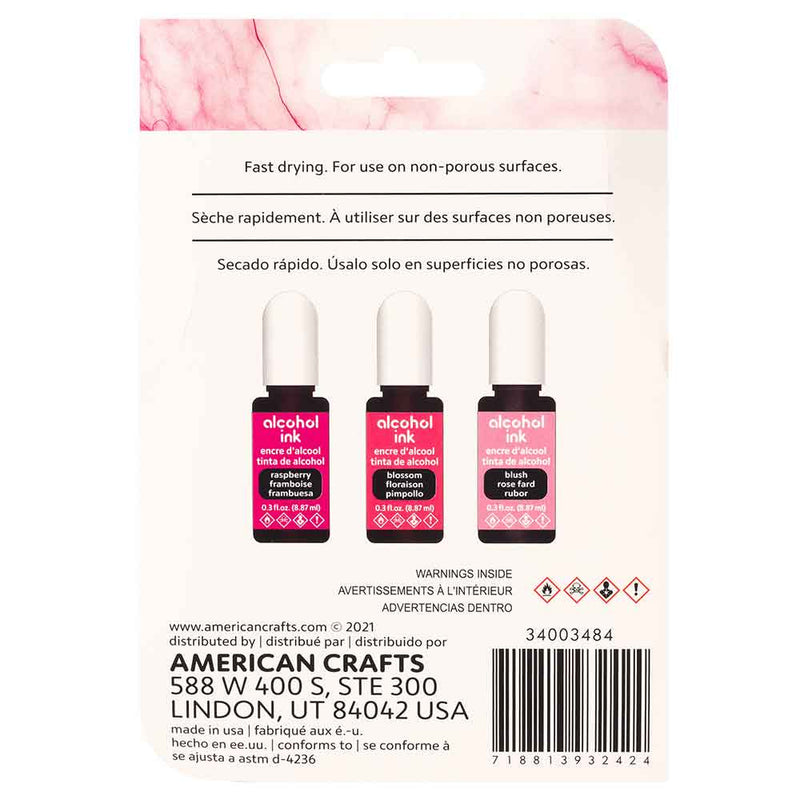 Ballet Alcohol Ink 3-Pack (Pink) - American Crafts - Clearance