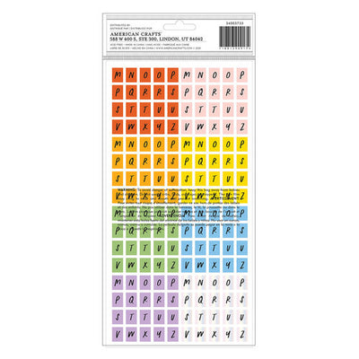 Kid At Heart Alpha Thickers, Iridescent Foil - Pebbles - Clearance