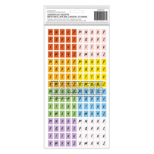 Kid At Heart Alpha Thickers, Iridescent Foil - Pebbles - Clearance