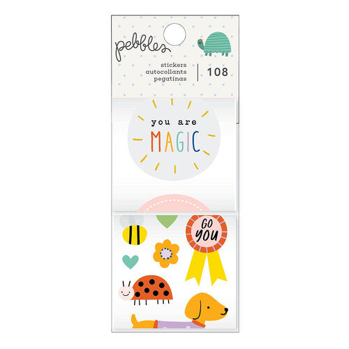 Kid At Heart Sticker Rolls - Pebbles - Clearance