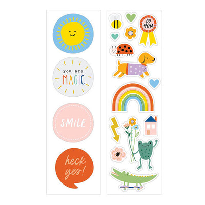 Kid At Heart Sticker Rolls - Pebbles - Clearance