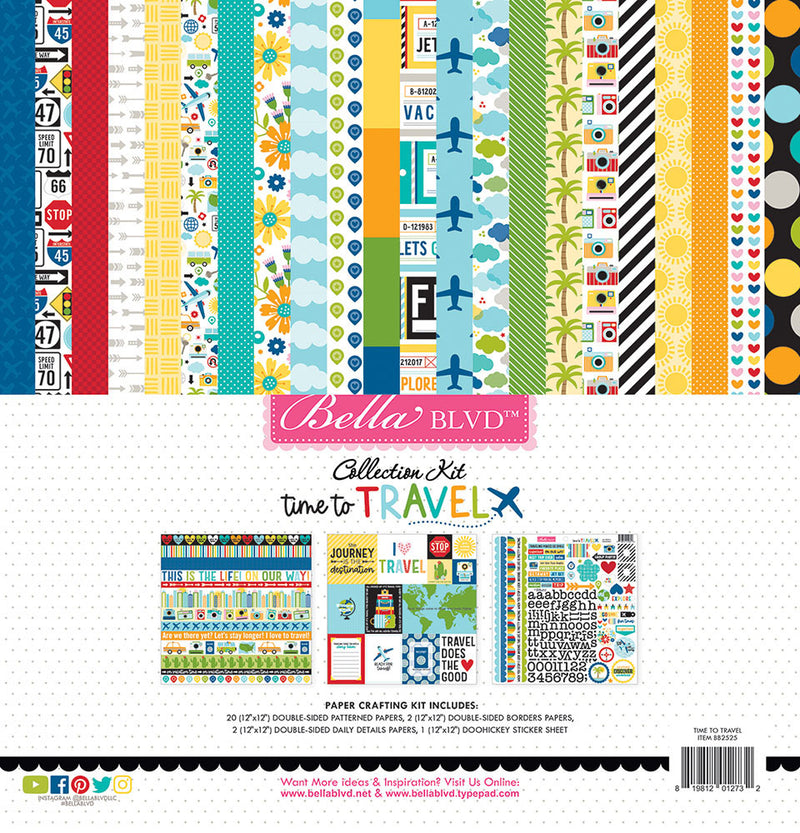 Time To Travel Collection Kit - Bella Blvd  - Clearance