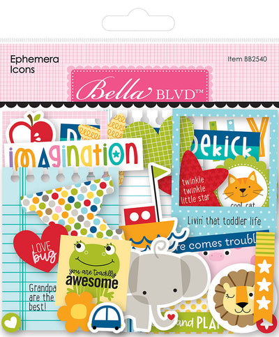 Tiny Tots 2.0 Ephemera Icons - Bella Blvd  - Clearance