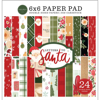 Letters To Santa 6" x 6" Paper Pad - Carta Bella