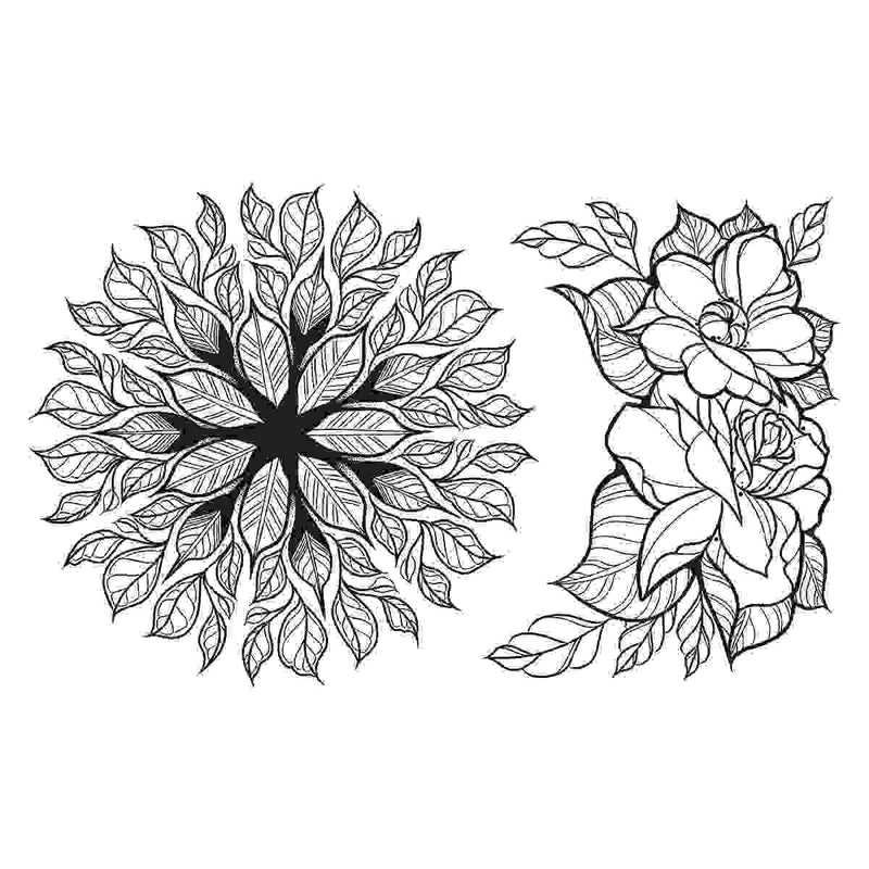 Mandala Bouquet Stamp