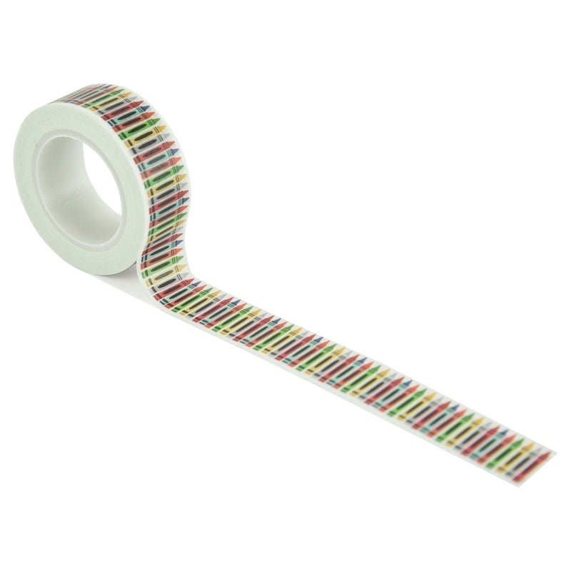 Crayons Washi Tape - I Love School - Echo Park