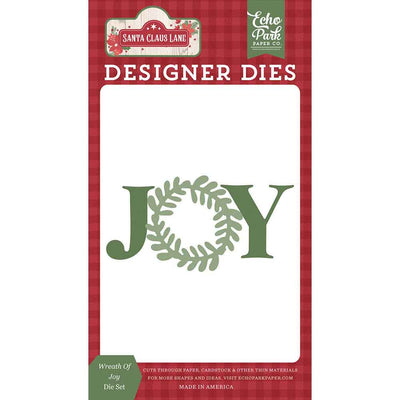 Wreath Of Joy Die Set - Santa Claus Lane - Echo Park