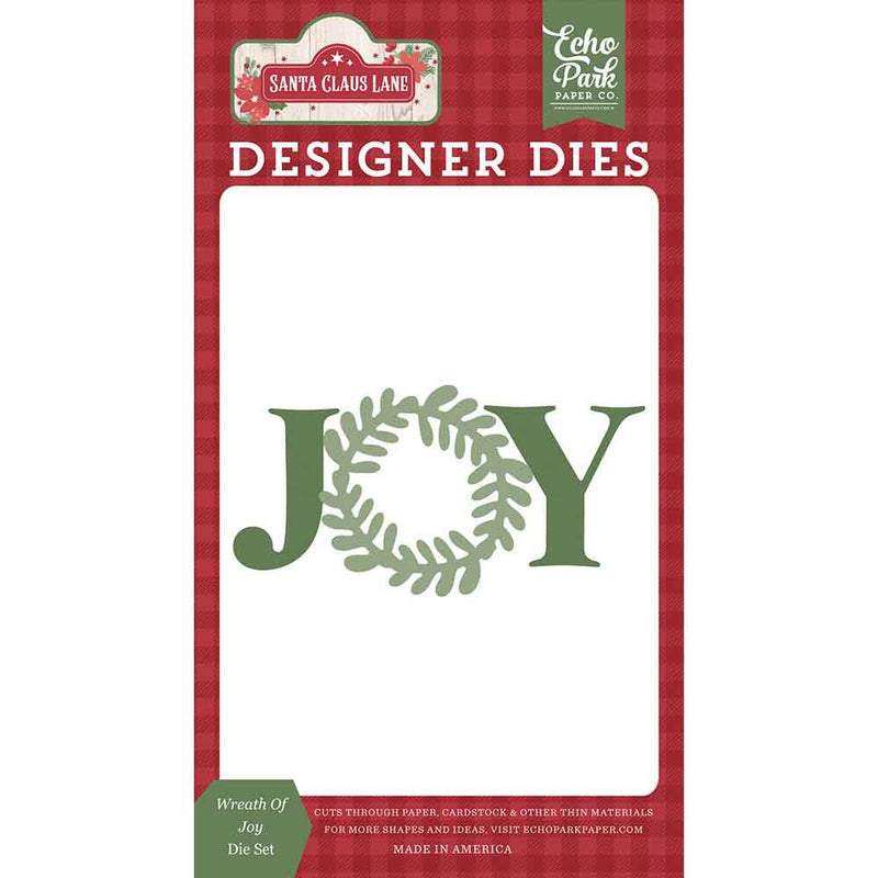 Wreath Of Joy Die Set - Santa Claus Lane - Echo Park