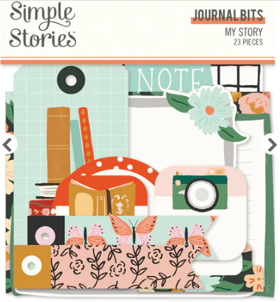 Journal Bits and Pieces Ephemera - My Story Collection -  Simple Stories