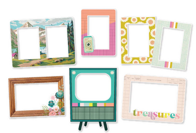 Chipboard Frames - Wildflower Collection - Simple Stories