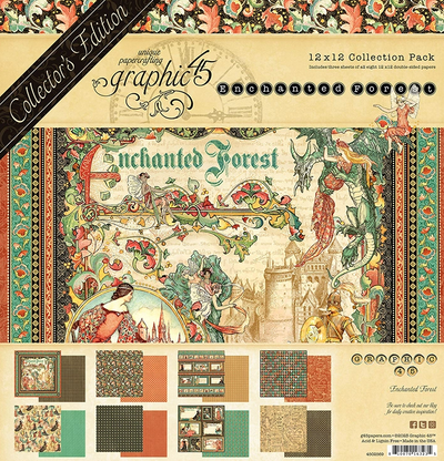 Collection Pack, 12x12 - Enchanted Forest Collection - Graphic 45