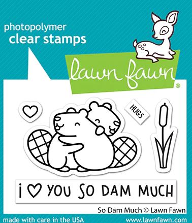 So Dam Much Stamp Set - Simply Celebrate Collection - Lawn Fawn