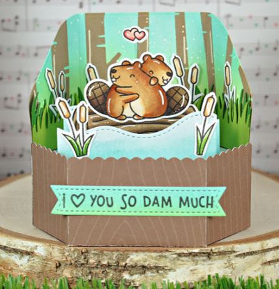 So Dam Much Stamp Set - Simply Celebrate Collection - Lawn Fawn