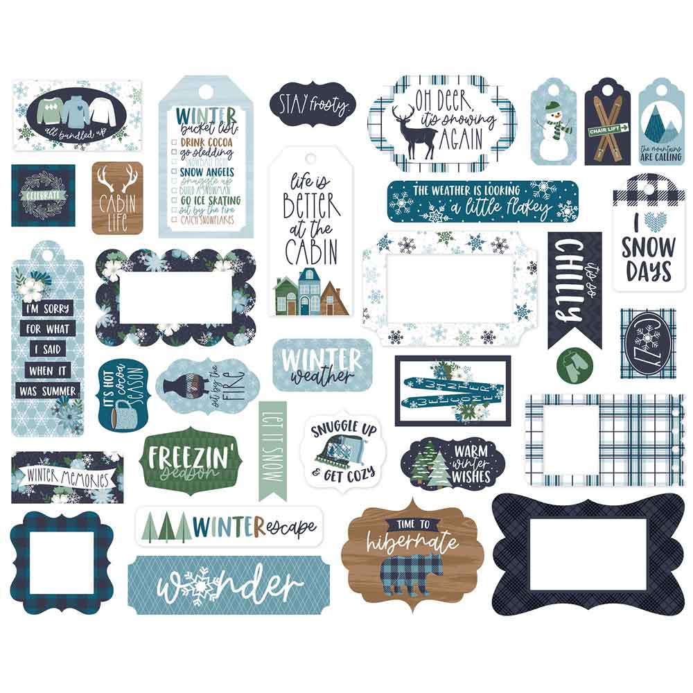 Snowed In Frames & Tags - Echo Park