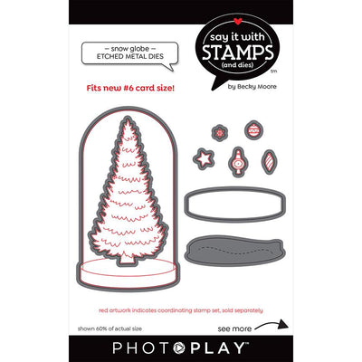 #6 Snowglobe Tree Dies - Say It With Stamps - PhotoPlay