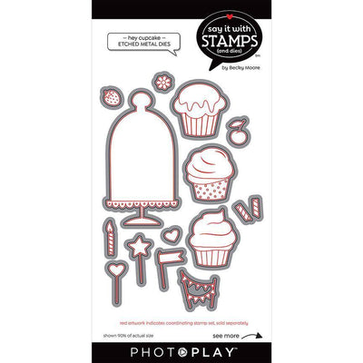 Hey Cupcake Dies - Say It With Stamps - PhotoPlay - Clearance