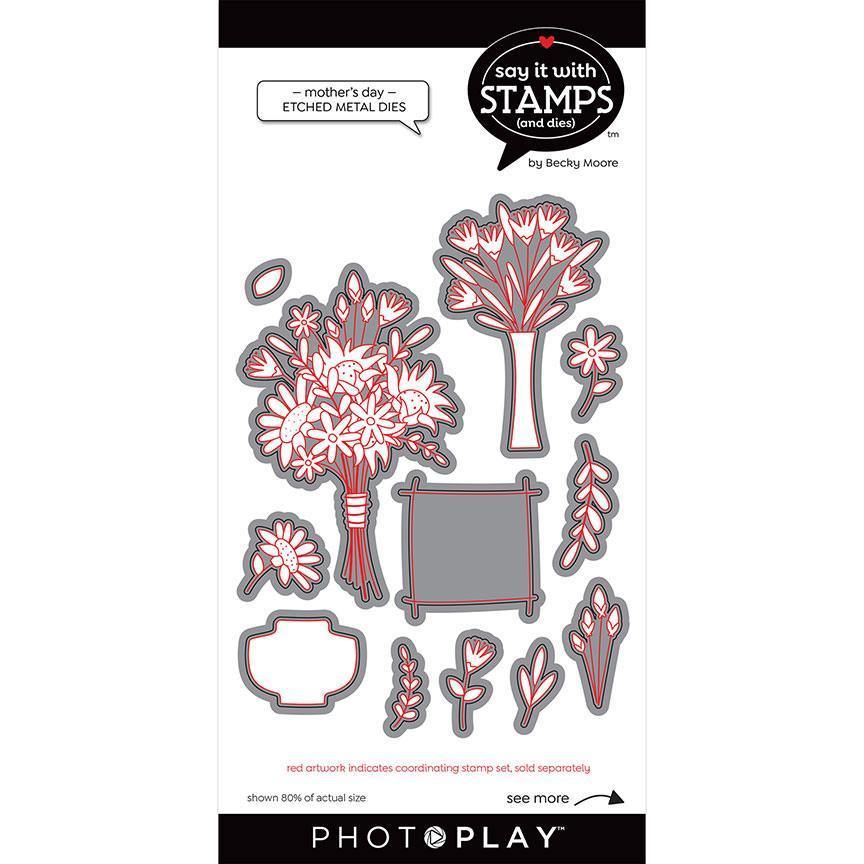 Mother's Day Dies - Say It With Stamps - PhotoPlay