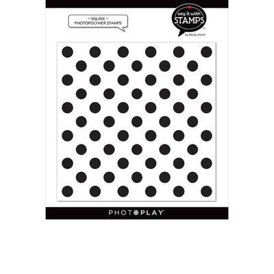 Big Dot Background Stamp - Say It With Stamps - PhotoPlay - Clearance