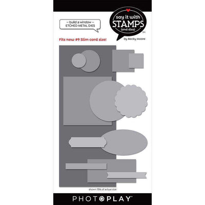 #9 Build a Window Dies - Say It With Stamps - PhotoPlay - Clearance