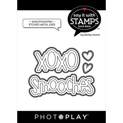 XOXO Smooches Dies - Say It With Stamps Collection - PhotoPlay