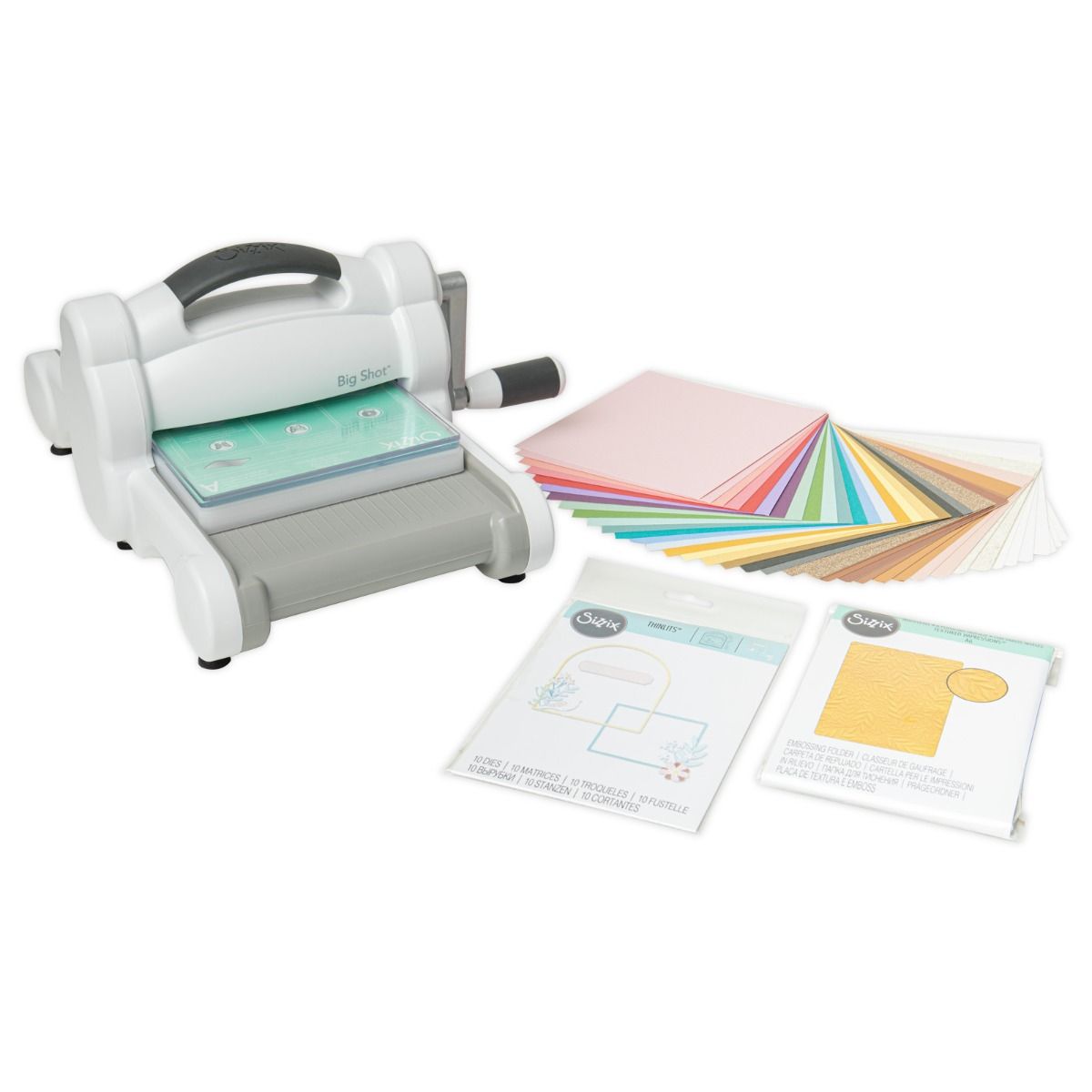 Sizzix New Big Shot Craft Die-Cutting Machine (White & Gray