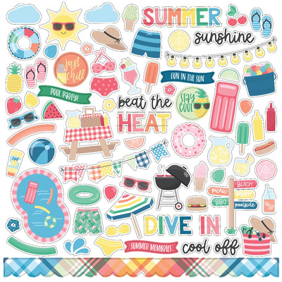 Element Stickers - Sun Kissed Collection - Echo Park