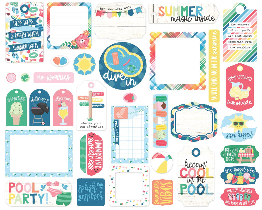 Frames & Tags - Sun Kissed Collection - Echo Park