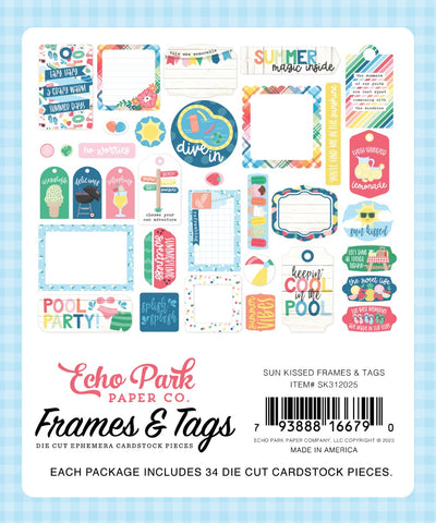 Frames & Tags - Sun Kissed Collection - Echo Park