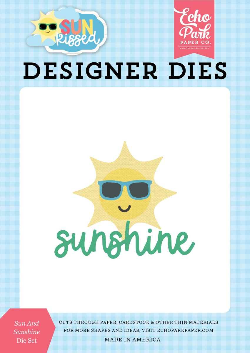 Sun And Sunshine Die Set - Sun And Sunshine Die Set - Sun Kissed Collection - Echo Park