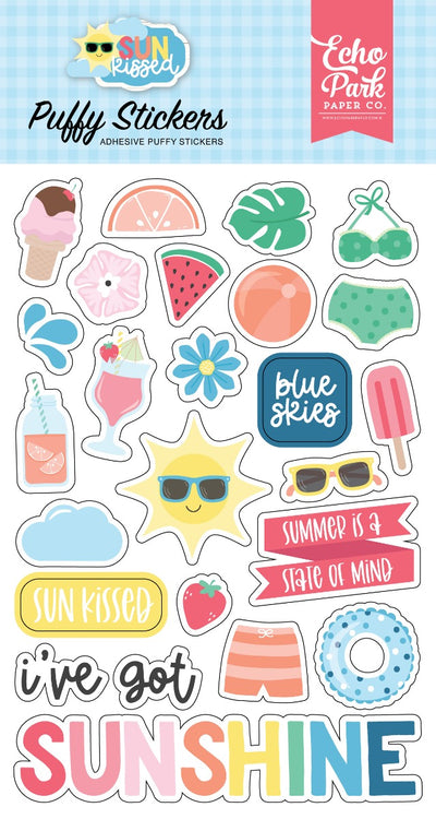 Puffy Stickers - Sun Kissed Collection - Echo Park