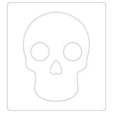 Bigz Die Skull  By Lisa Jones - Sizzix