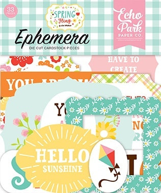 Echo Park Spring Fling Ephemera