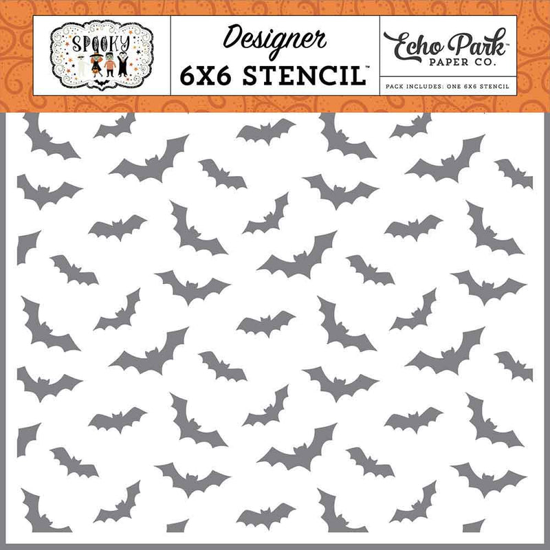 Bats About You Stencil - Spooky - Echo Park
