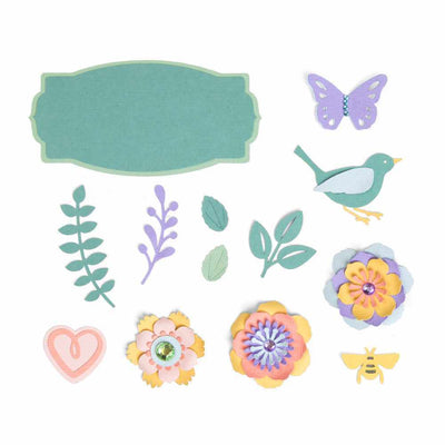 Spring Things Sizzix Die set