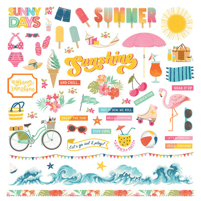 Element Sticker - Sweet Sunshine Collection- Photoplay