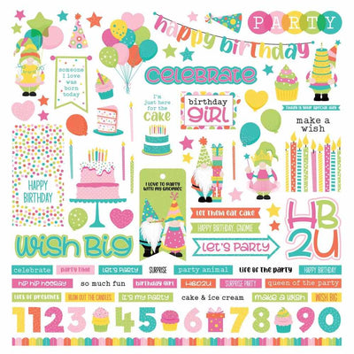 Tulla's Birthday Party Element Stickers - PhotoPlay