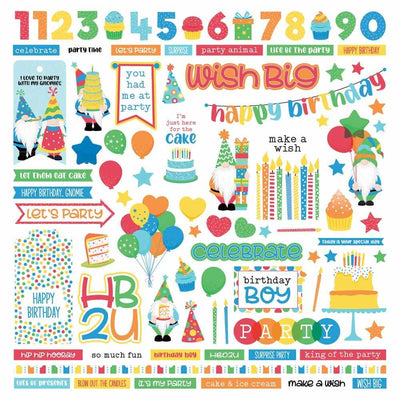 Norbert's Birthday Party Element Stickers - PhotoPlay